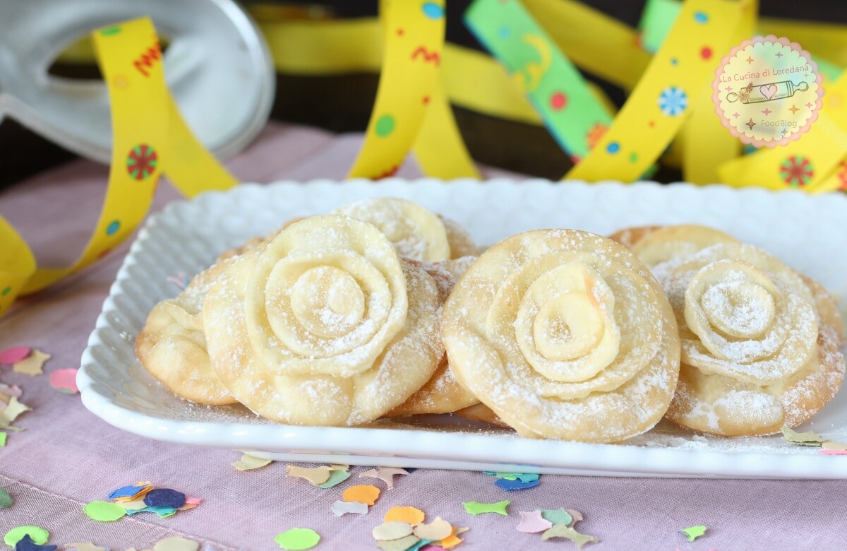 Light and Delicious Carnival Roses