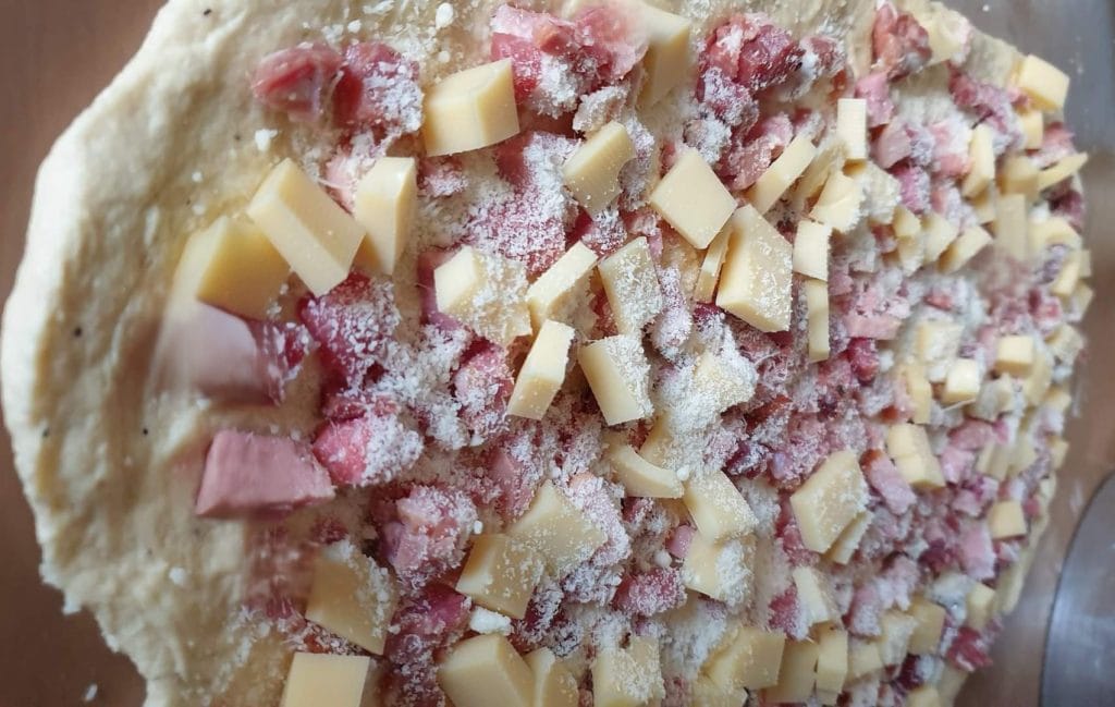 The Casatiello with FiberPasta Flour