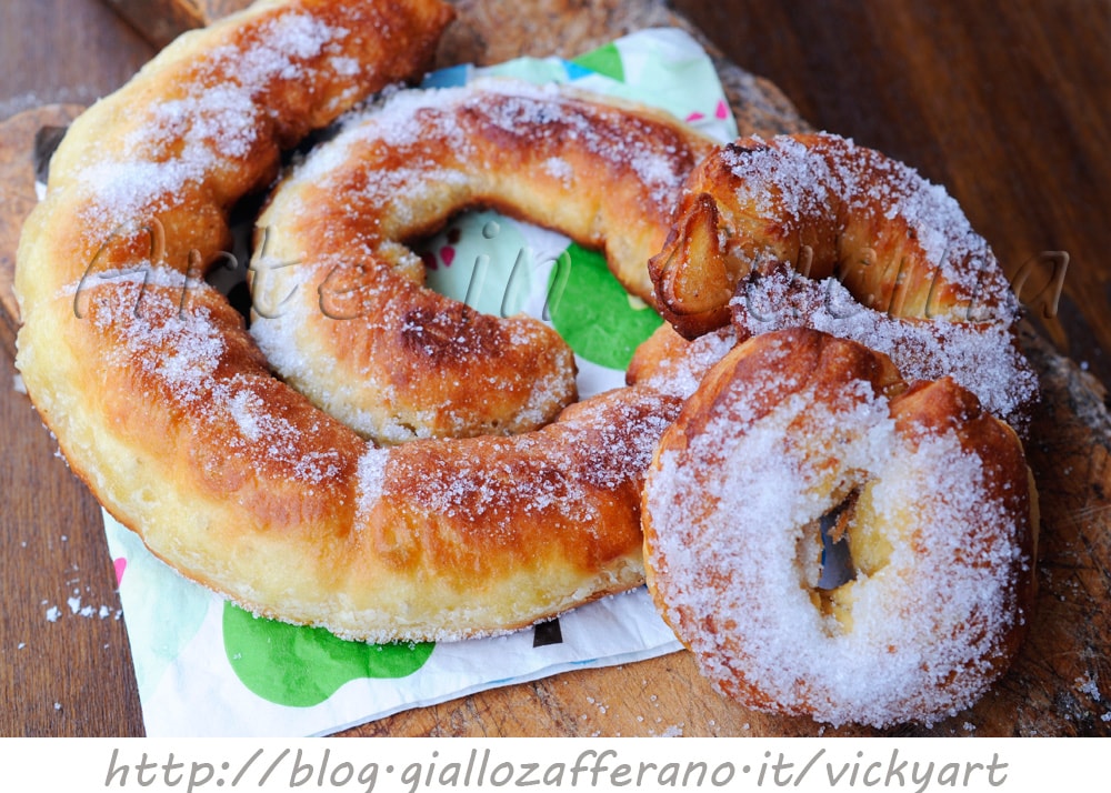 Cattas Sardinian Carnival donuts also with bimby