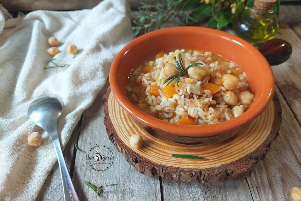 cereal chickpea and pumpkin soup cover