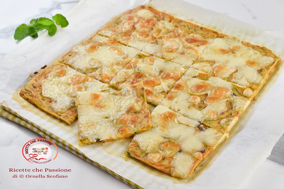 Cheese Vegetable Flatbread