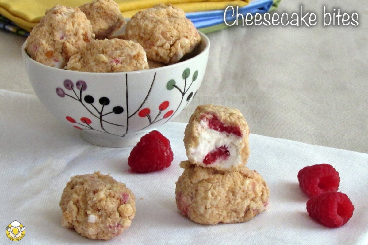 Cheesecake bites (cheesecake balls)