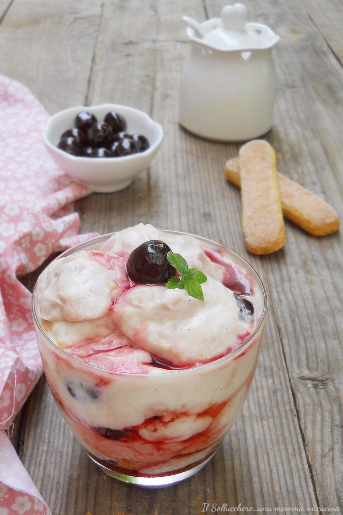 cherry tiramisù vert