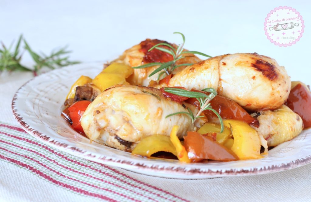 chicken with peppers