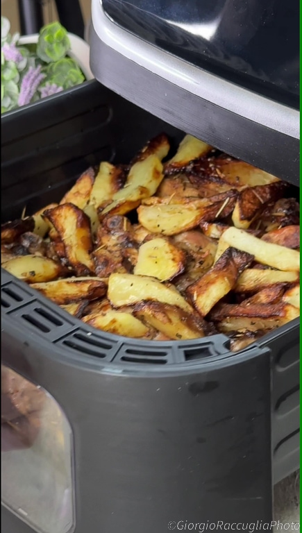 chicken with potatoes in air fryer