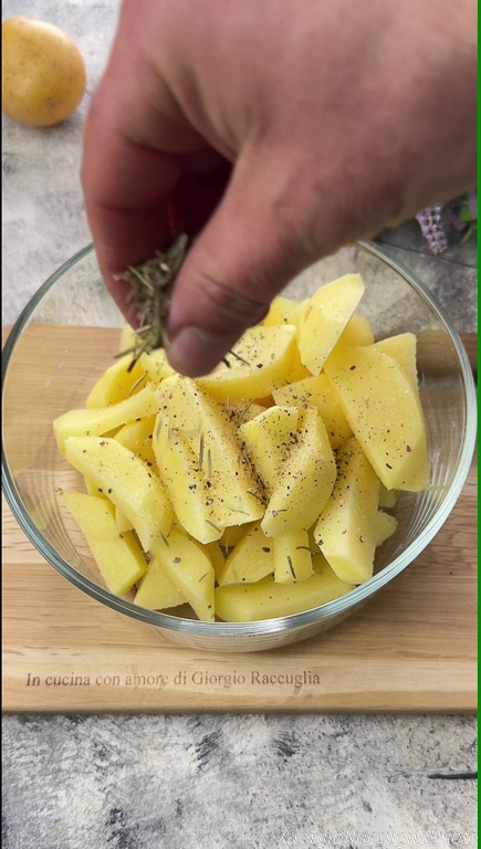 chicken with potatoes in air fryer