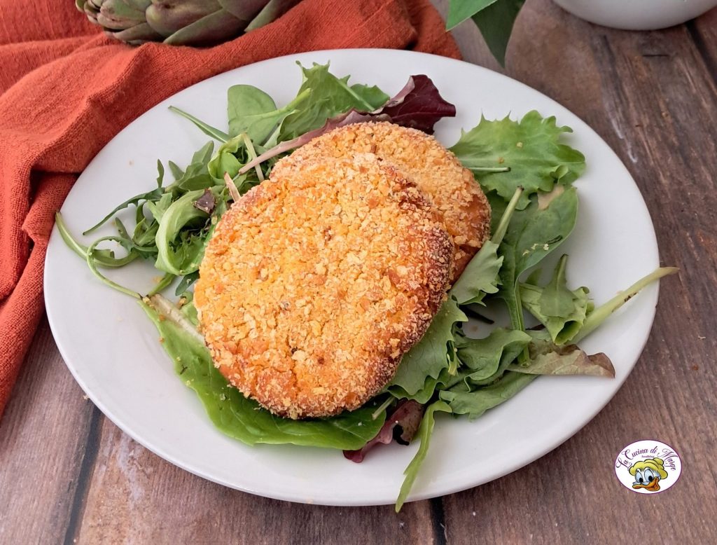 Chickpea and Carrot Burger