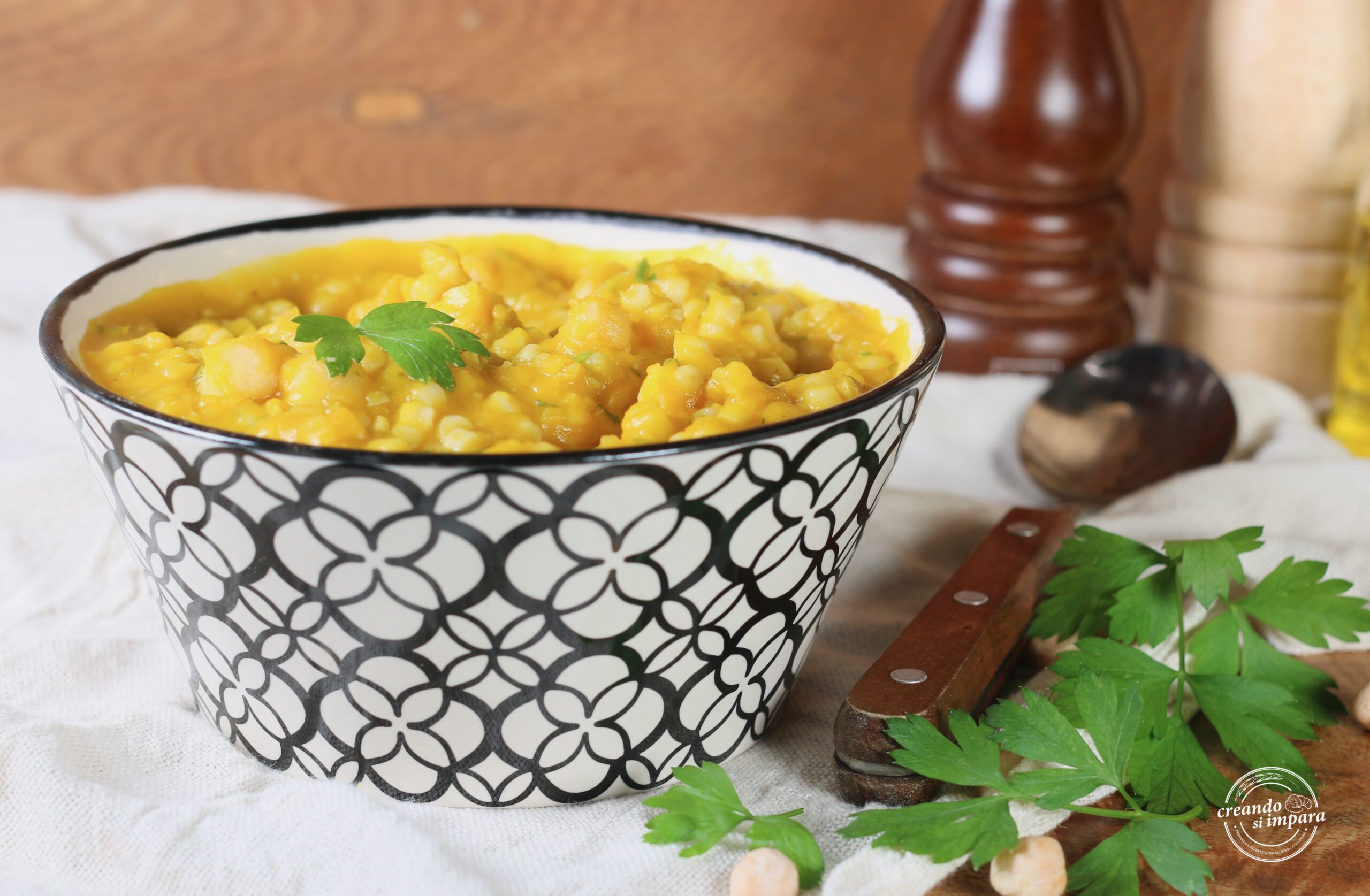 Chickpea and Pumpkin Soup