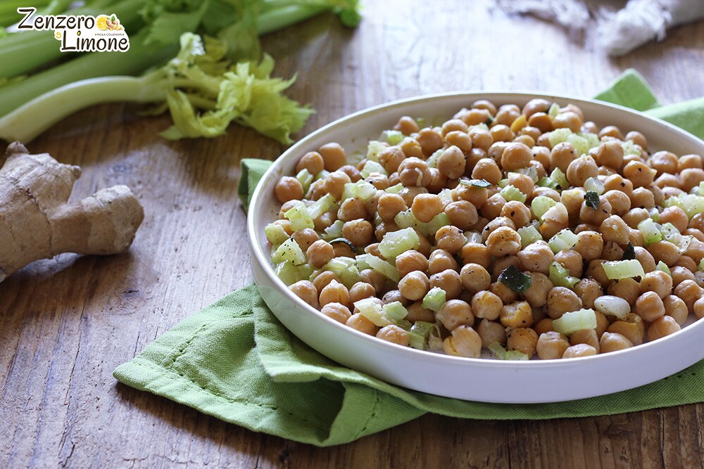 chickpeas with ginger