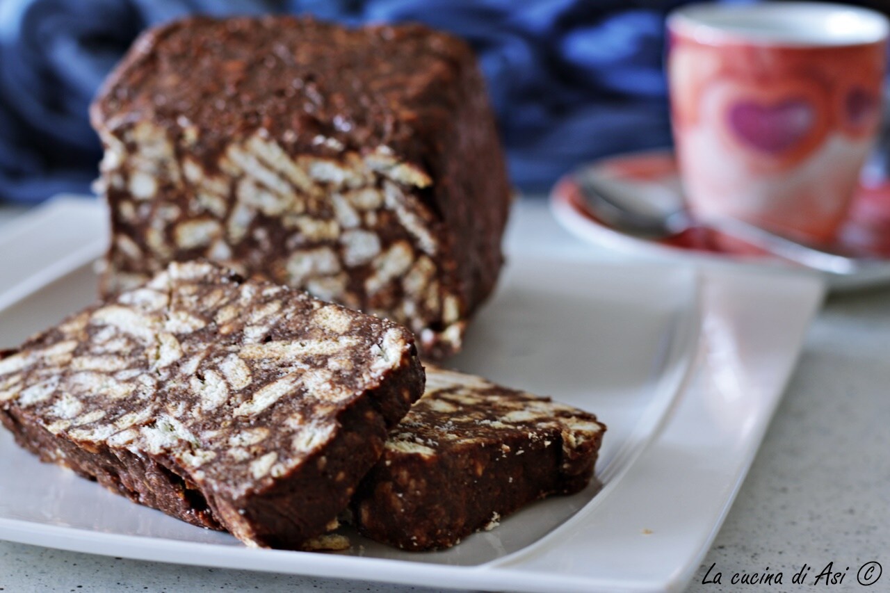 CHOCOLATE BISCUIT CAKE chocolate salami without butter eggs and with condensed milk