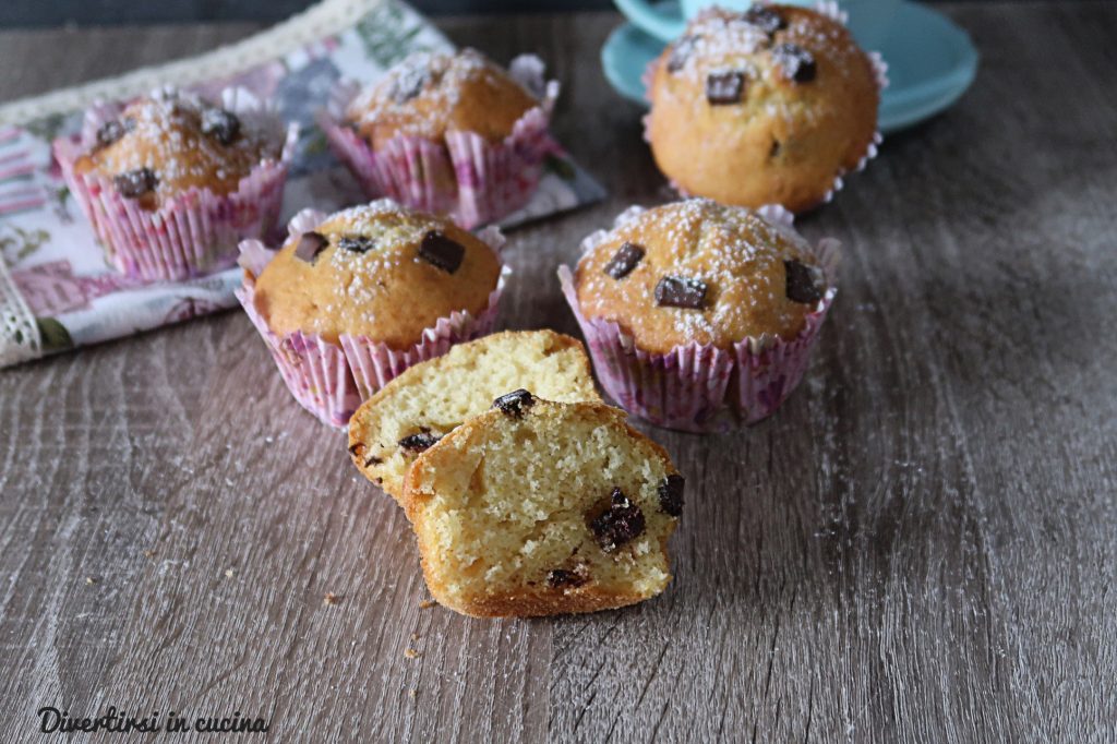 Chocolate Chip Muffins Without Butter