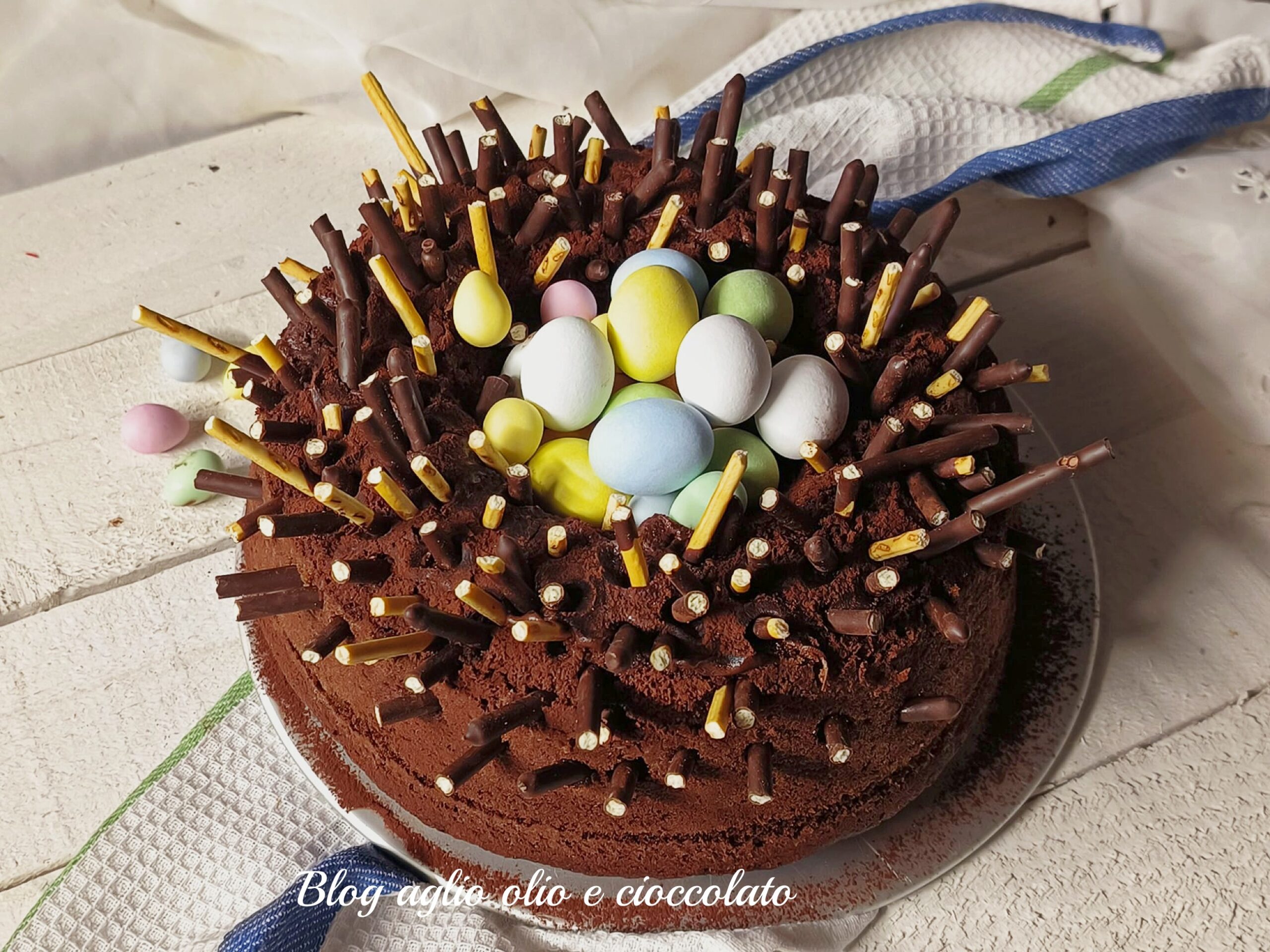CHOCOLATE NEST CAKE