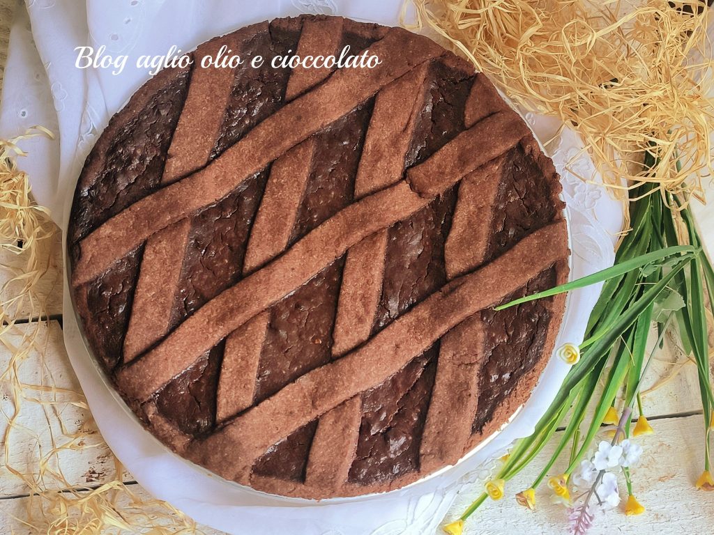 The chocolate pastiera recipe, a delicious reinterpretation of the classic Easter dessert, easy and quick to prepare