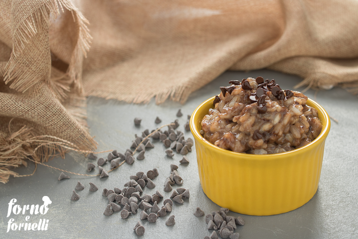 Chocolate Rice Pudding