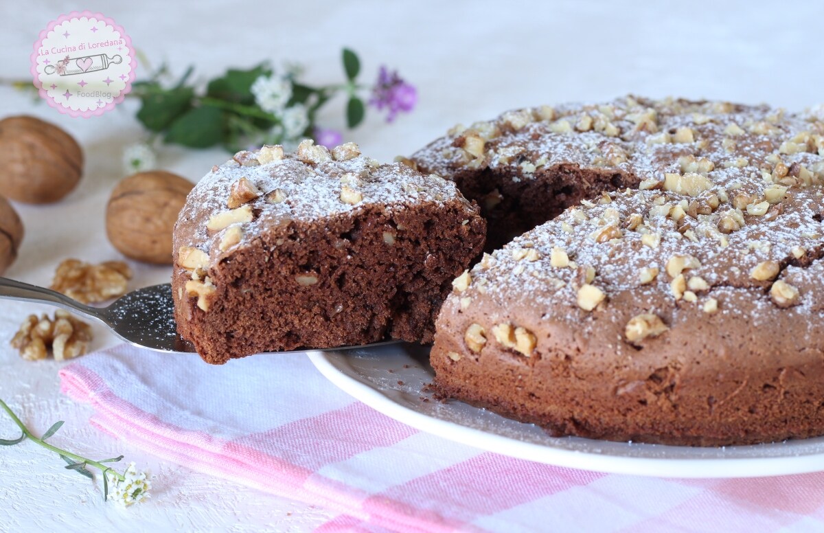 The Best and Most Delicious Chocolate Walnut Cake
