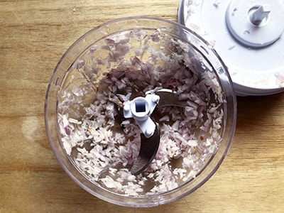 chopped shallot