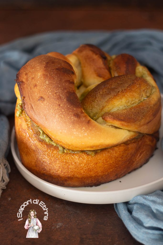 Pistachio Brioche Bread