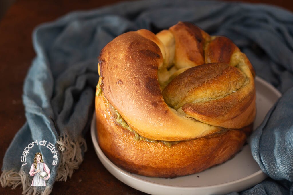 Pistachio Brioche Bread