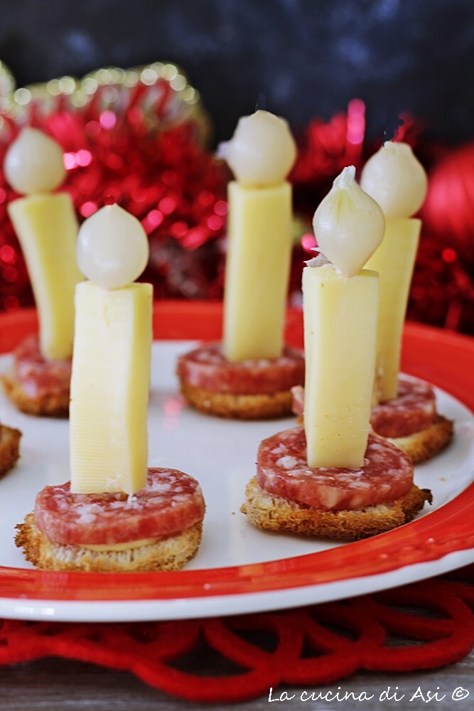 Christmas Candle Quick Savory Appetizer