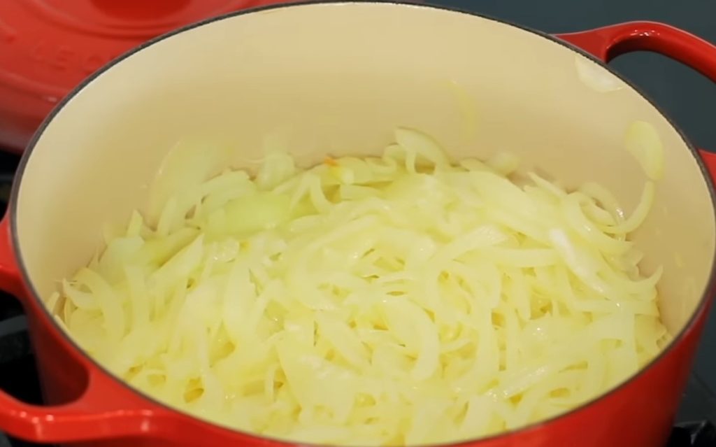 Gratinated Onion Soup