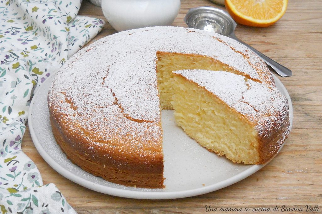 cloud cake with ricotta