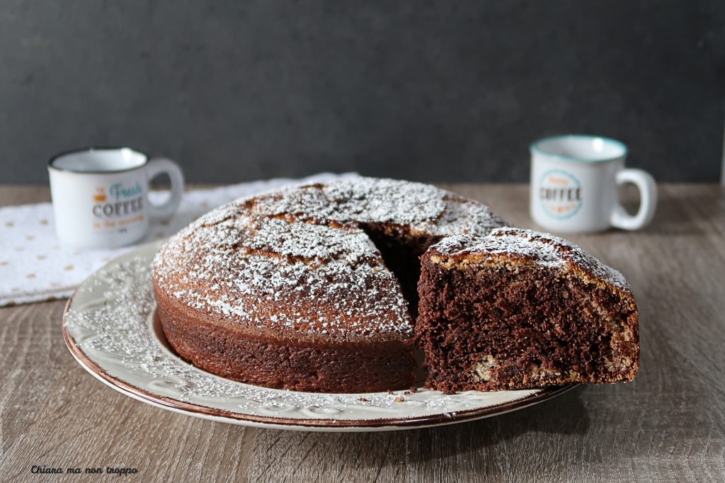 Cocoa Cake with Plant-based Drink