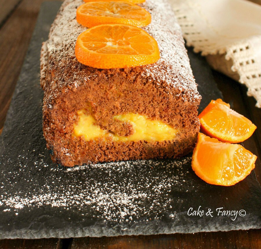 Cocoa Roll with Filling