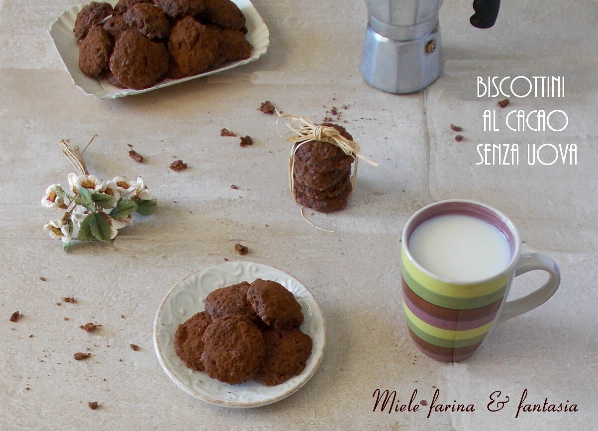 Cocoa Cookies Without Eggs