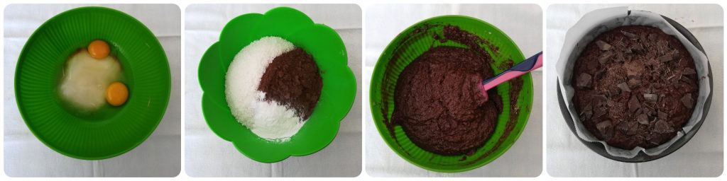 COCONUT AND CHOCOLATE CAKE