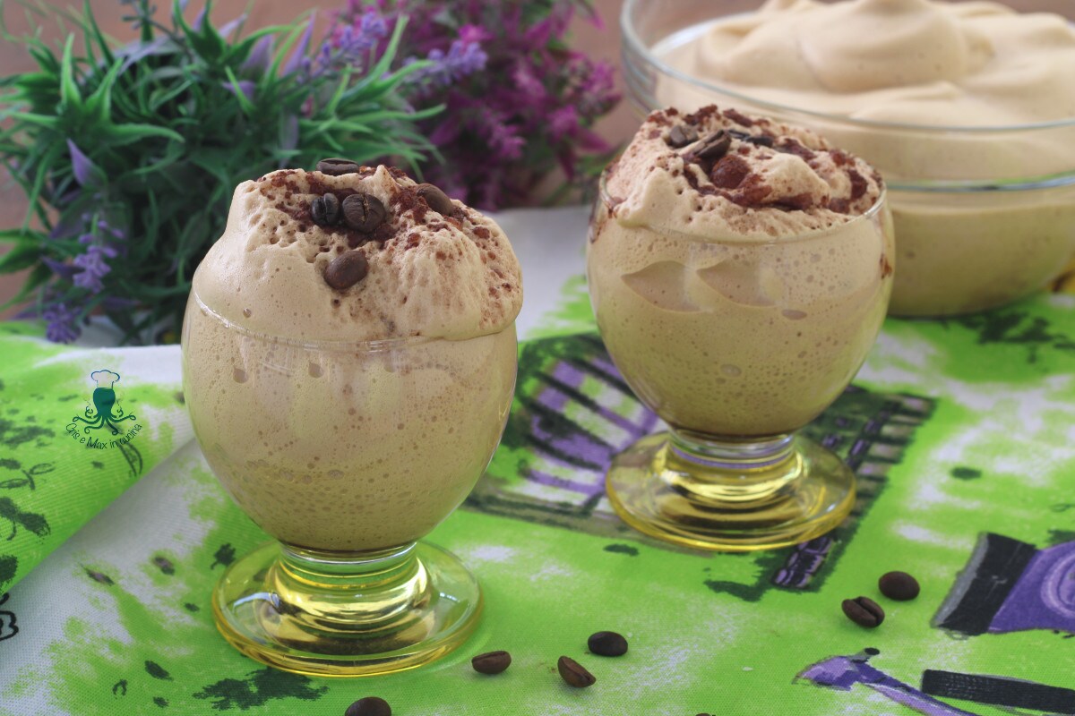 Coffee Cream with Water