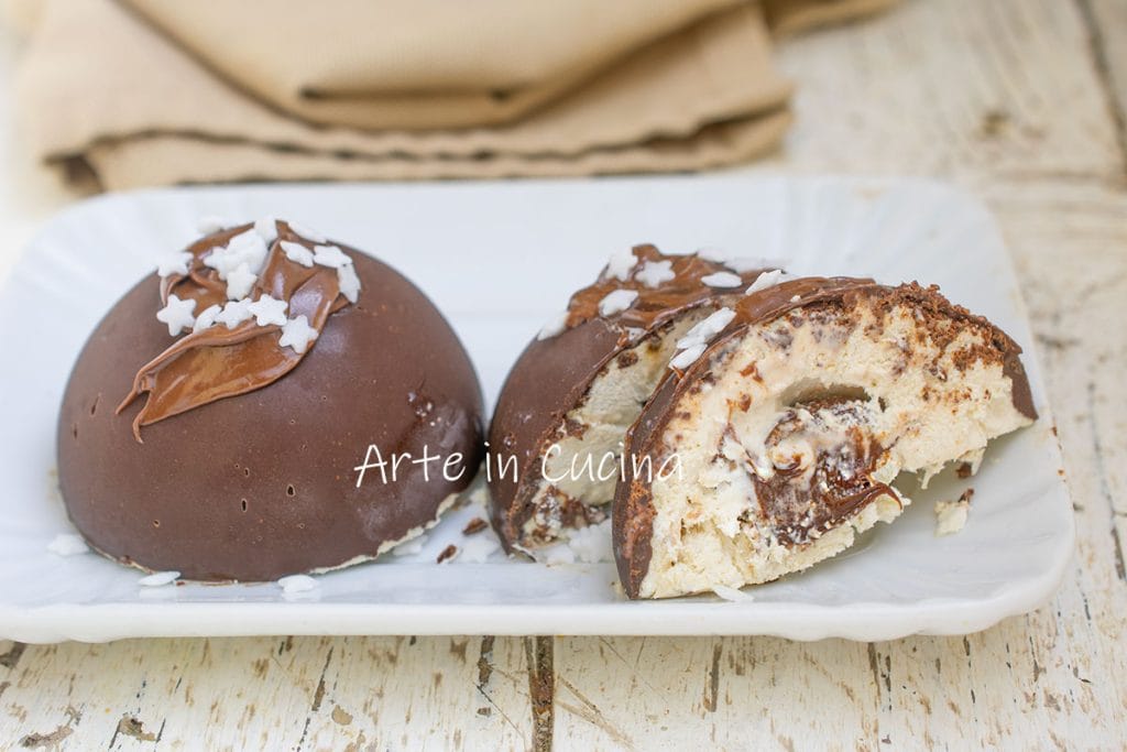 COFFEE and Nutella SEMIFREDDO cakes