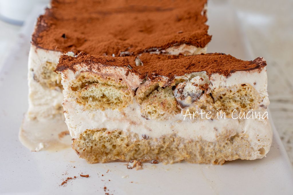 Coffee savoiardi semifreddo