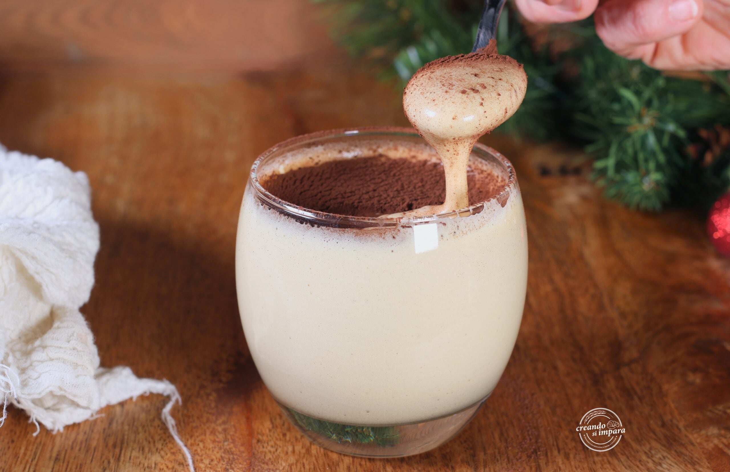 Coffee Zabaglione Cream without Alcohol