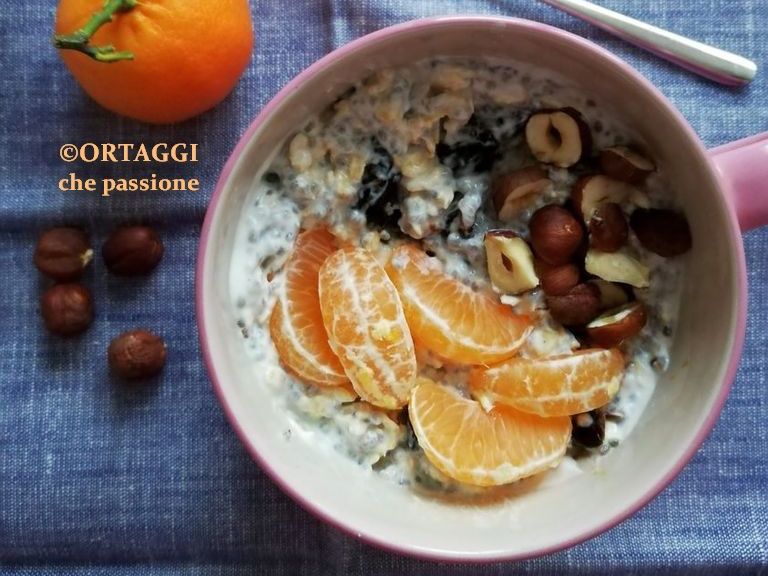 Cold LIGHT Porridge – Overnight Oatmeal