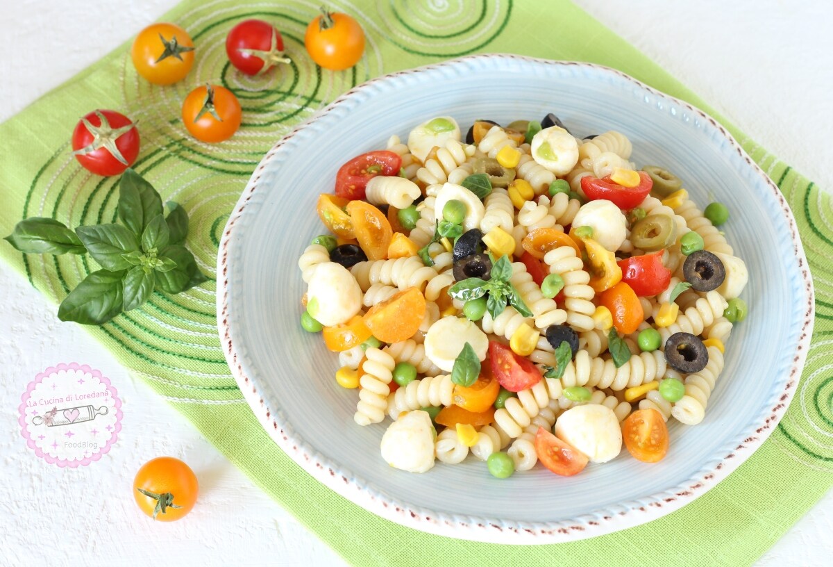 COLD PASTA SALAD perfect for summer