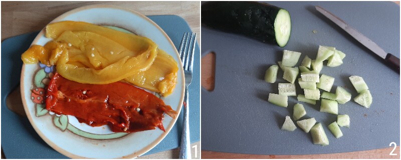 cold pepper soup with feta recipe summer soup pepper gazpacho first detail the chicco di mais 1 cut vegetables