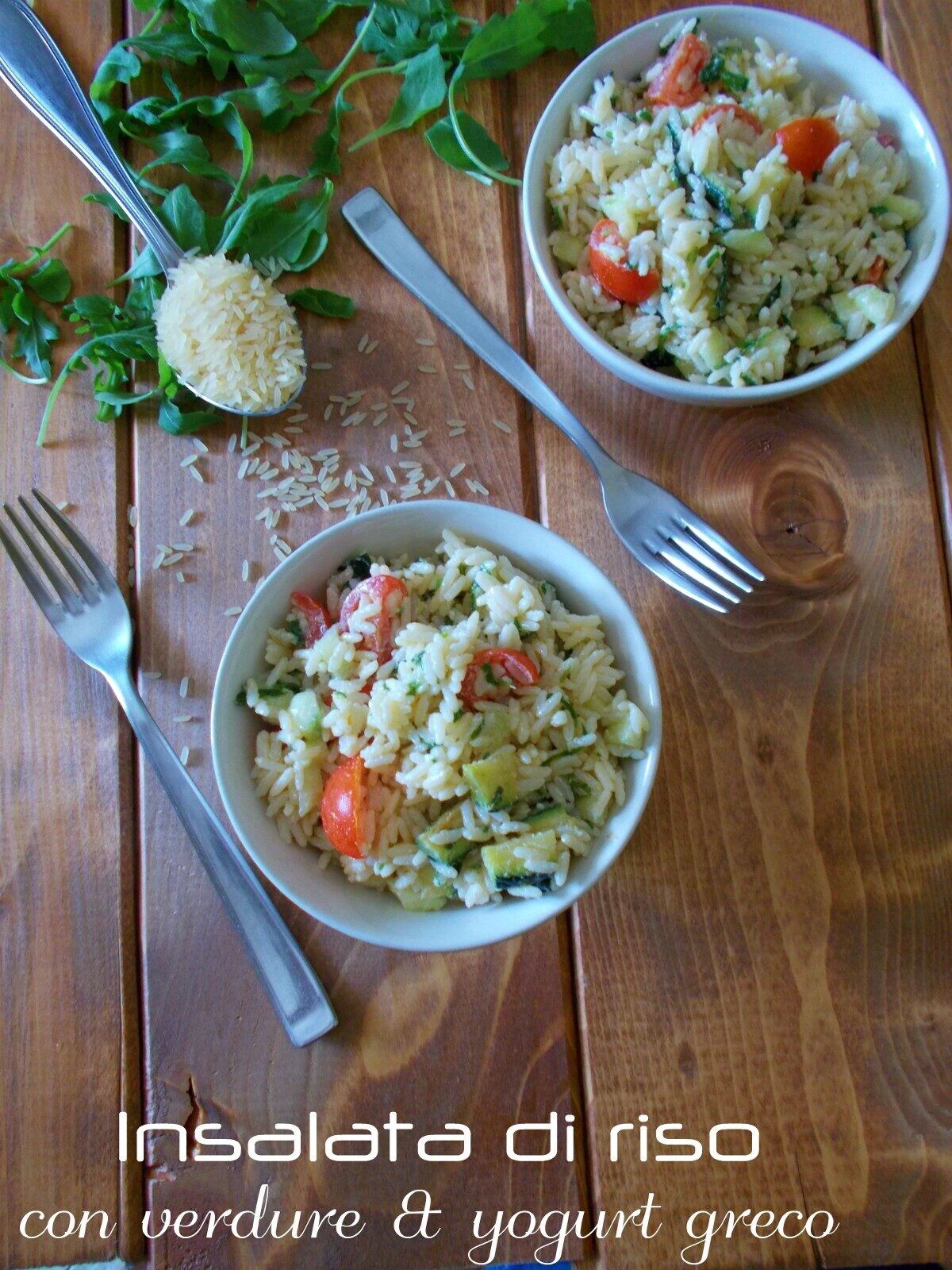Cold Rice with Yogurt and Vegetables