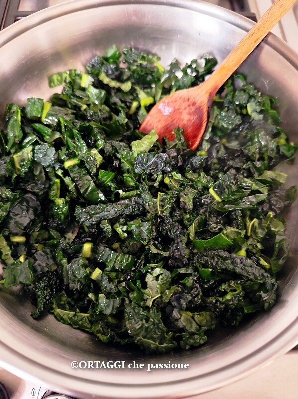cook the black kale