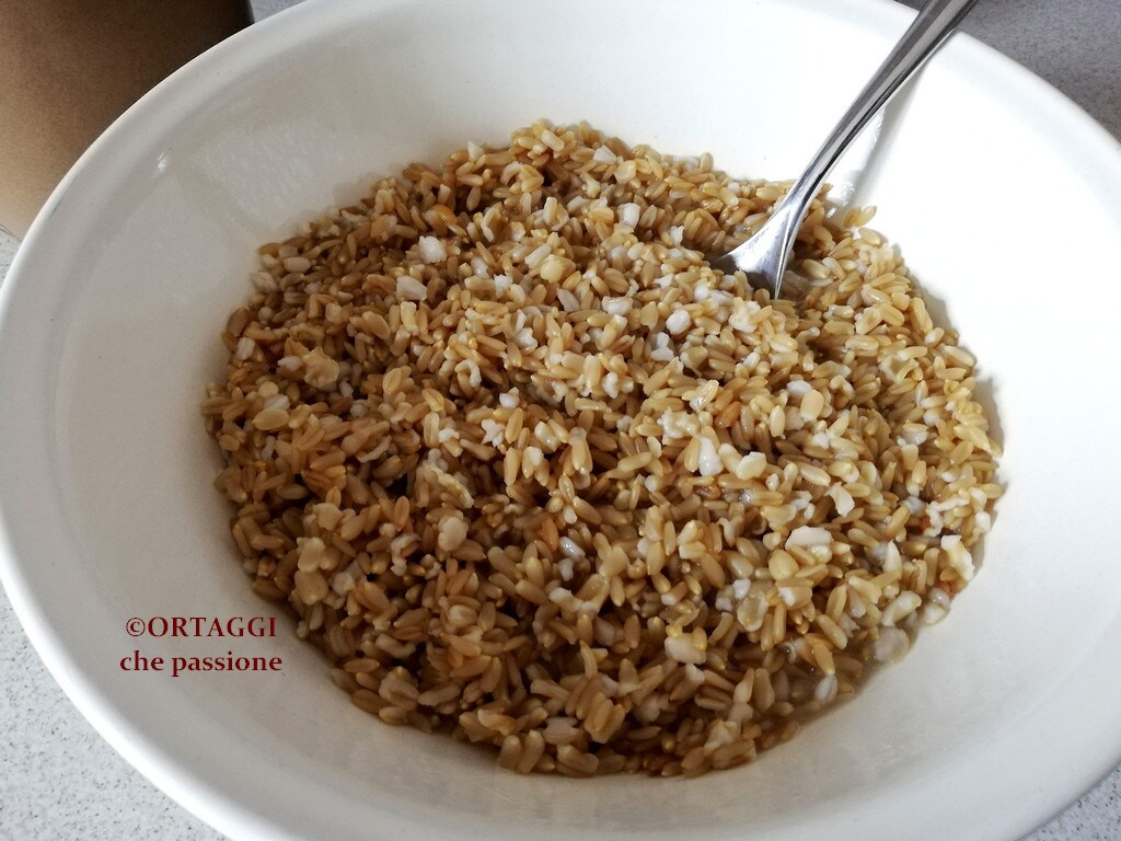 Cooked Whole Oats (in a pan or with a pressure cooker)