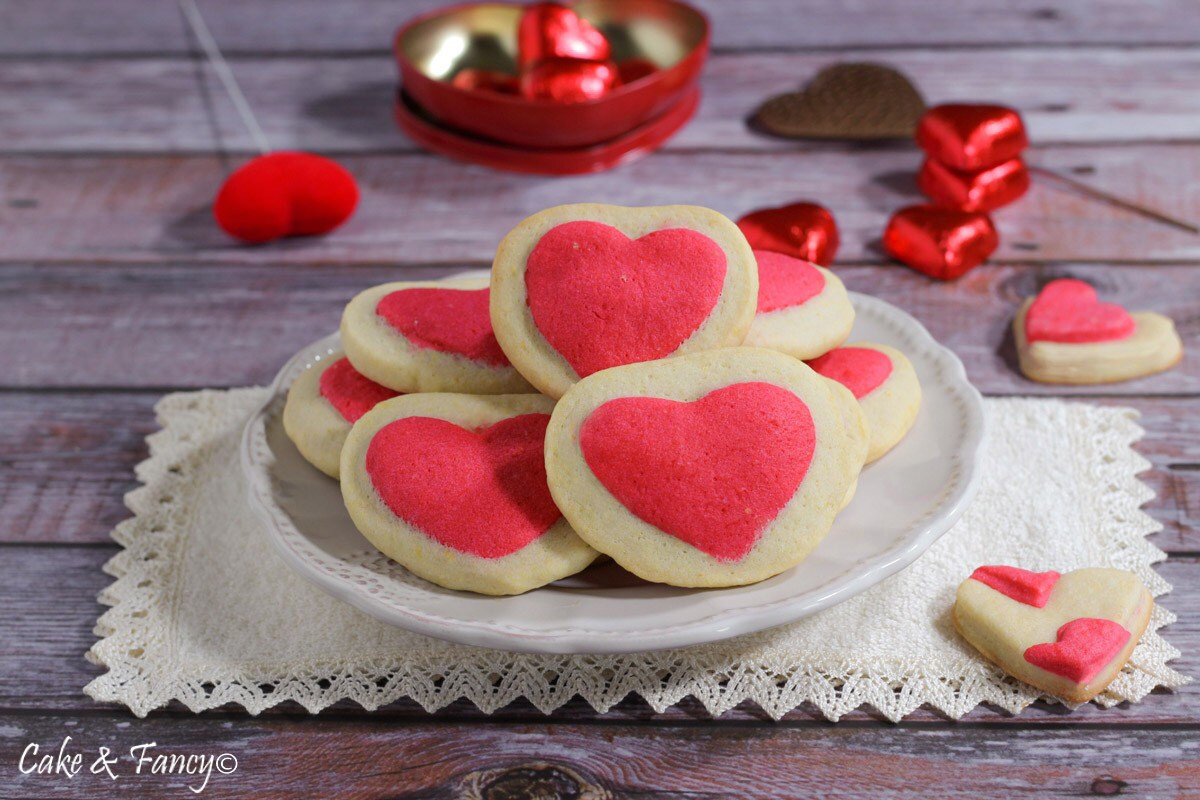 Cookies with Colorful Heart