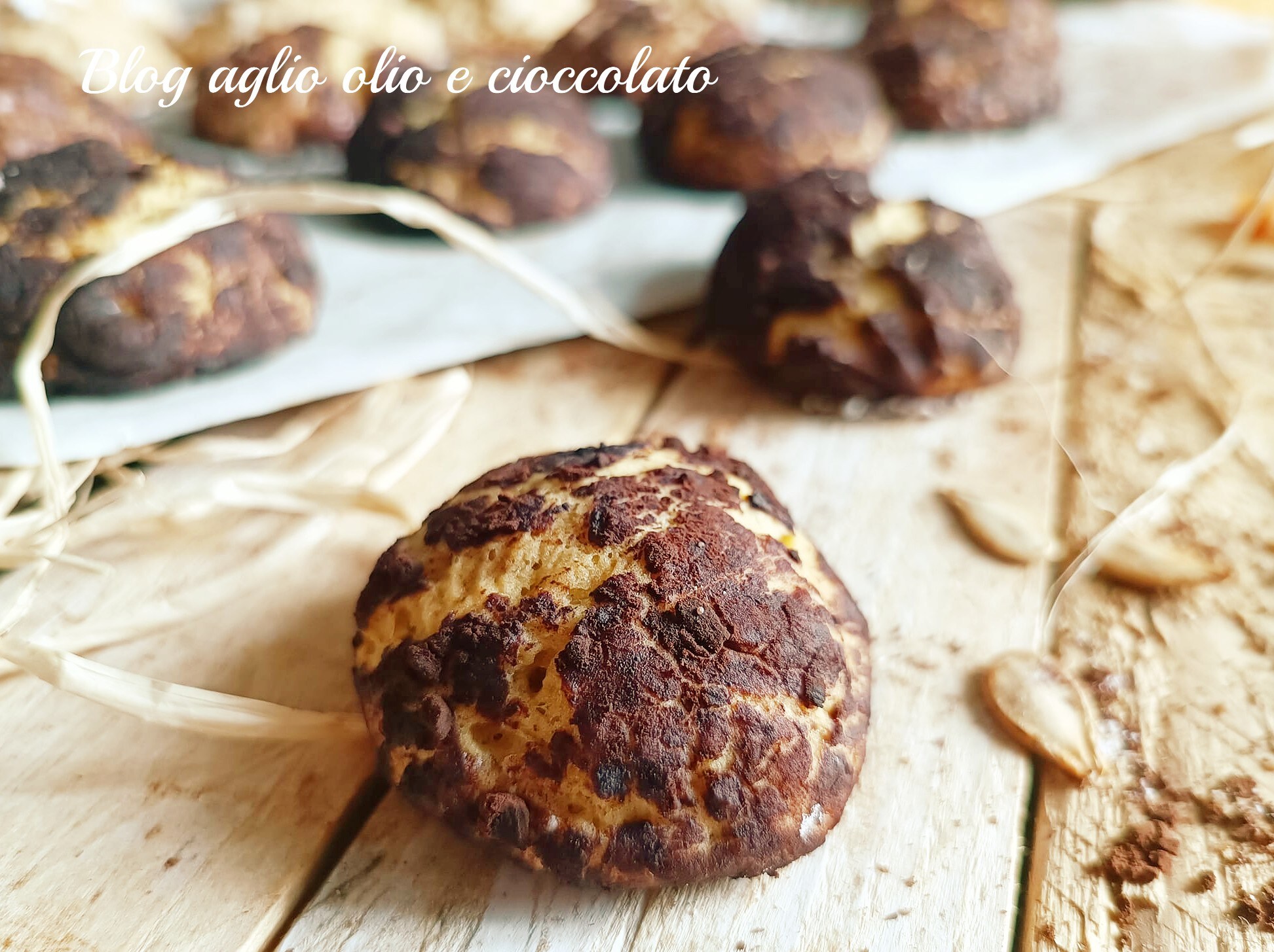 SOFT COOKIES WITH PUMPKIN AND WALNUTS