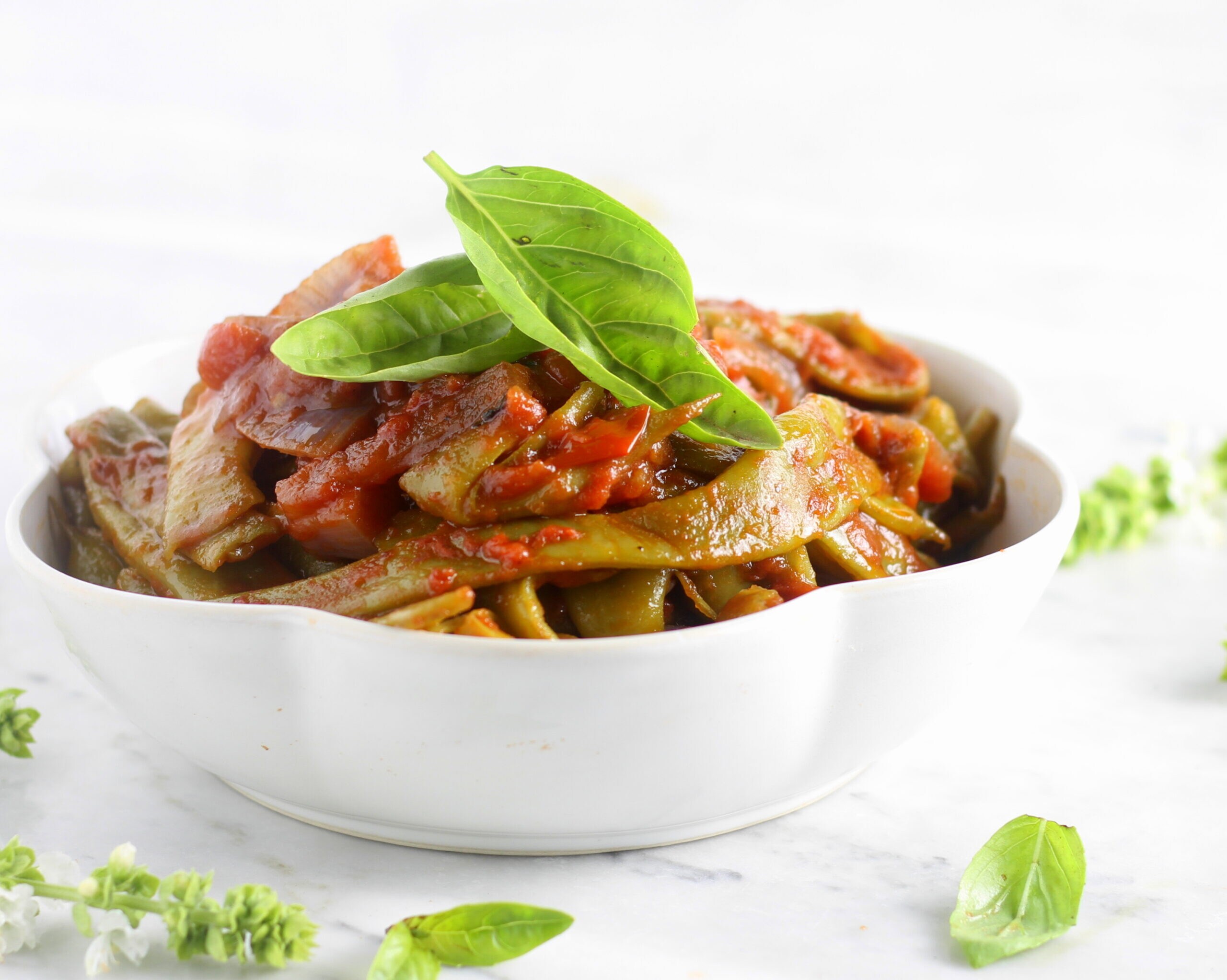 Sautéed Romano Beans