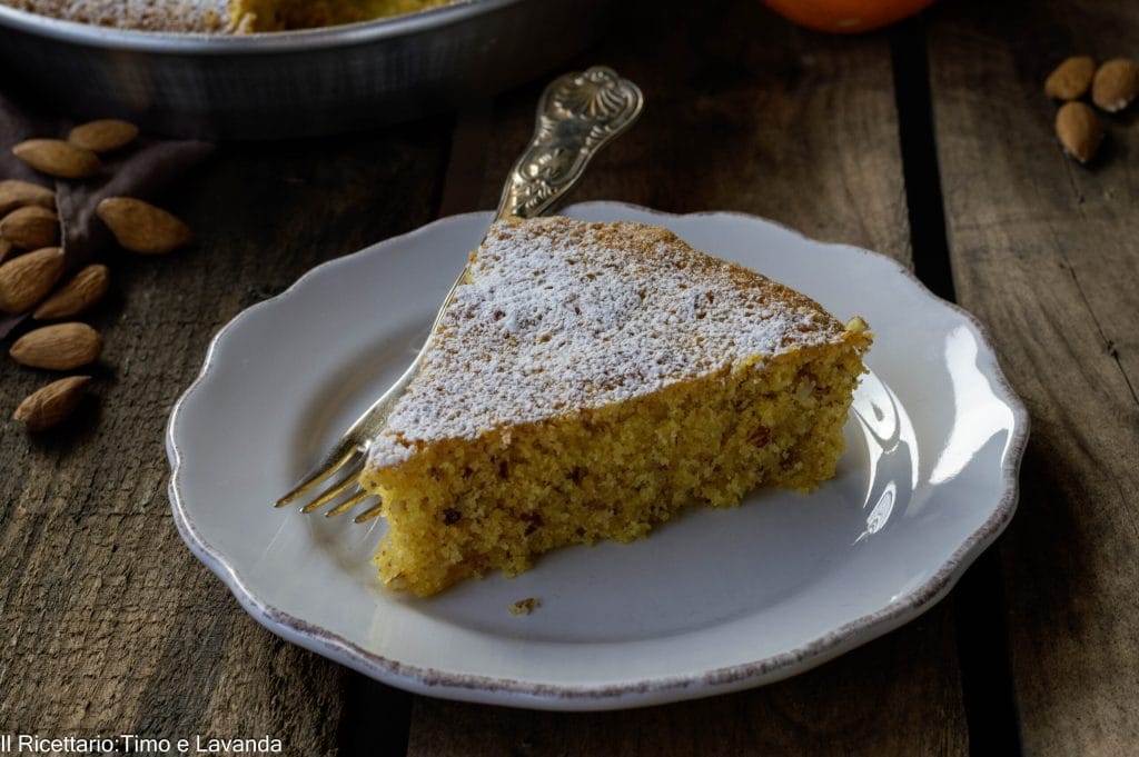 corn and orange cake