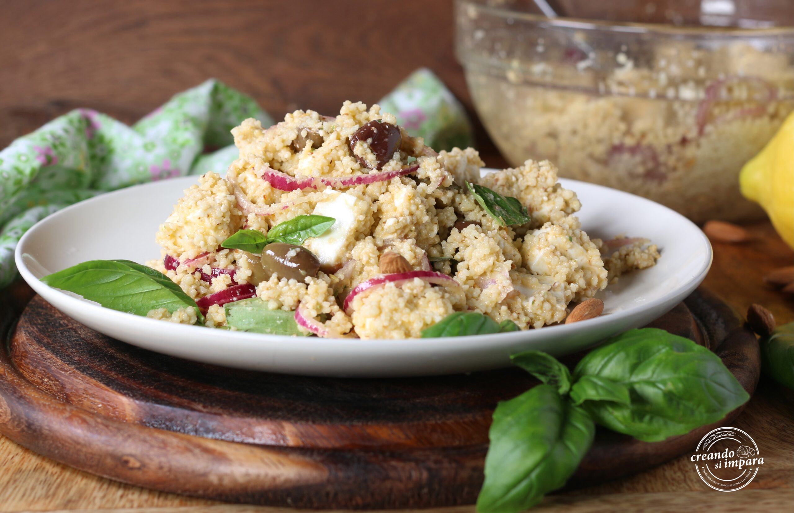 Couscous with Tomato Pesto