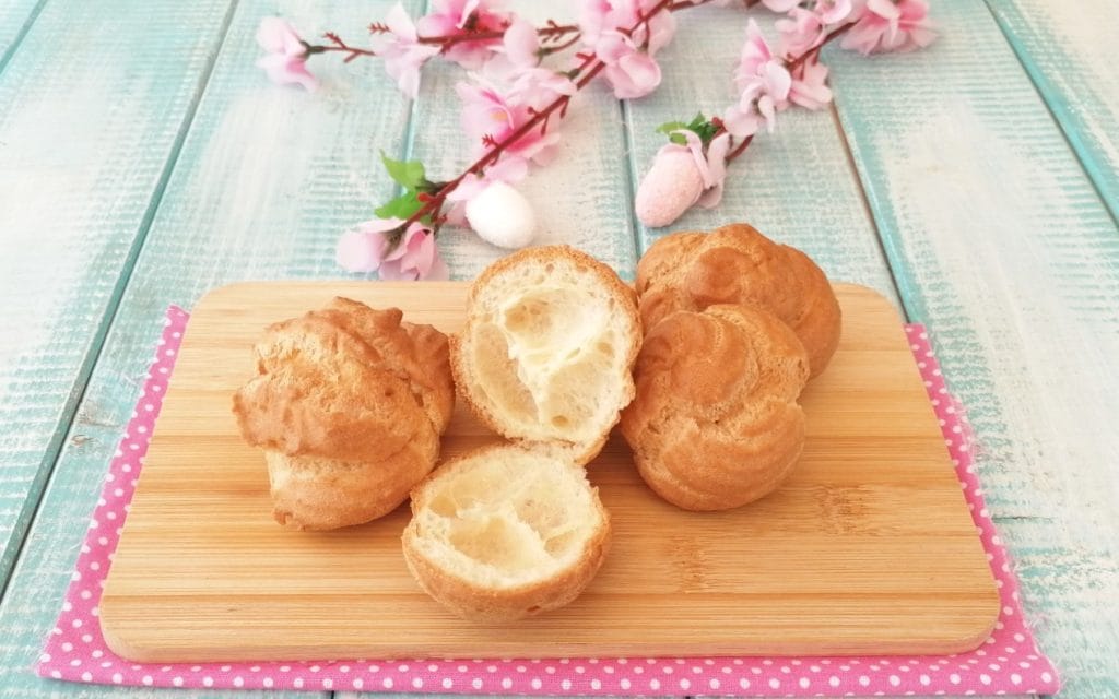 air fryer cream puffs