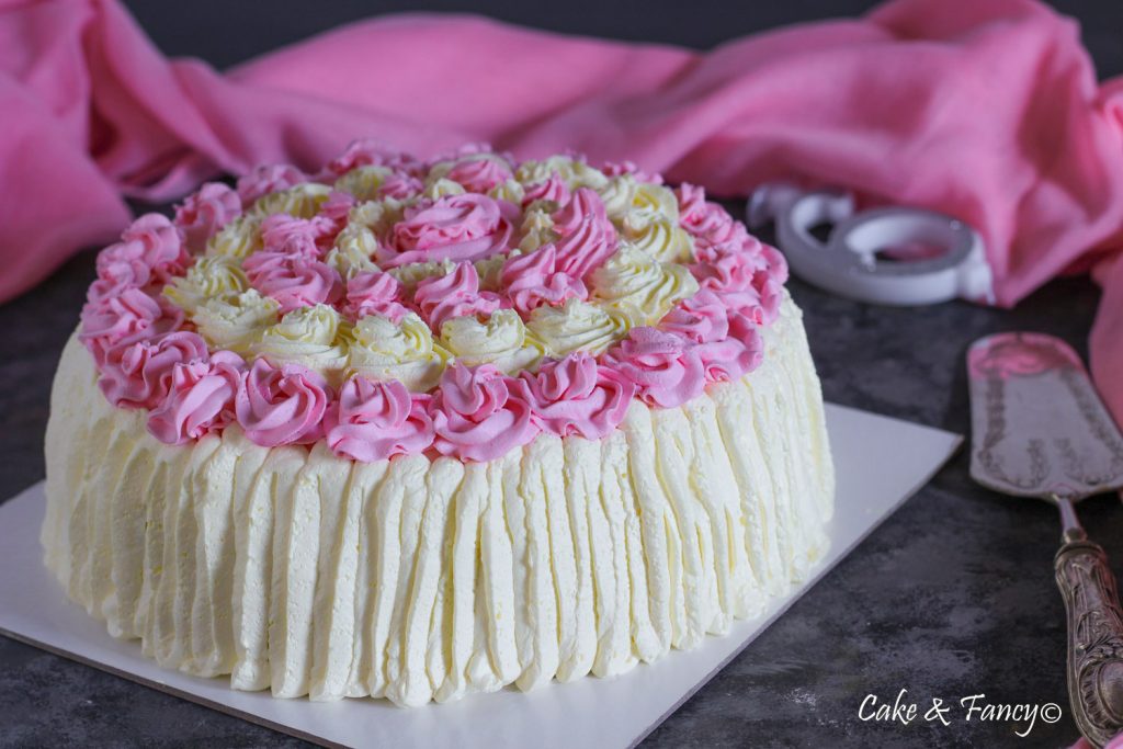 birthday rose cake