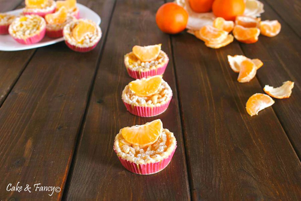 Tangerine Cream Tartlets