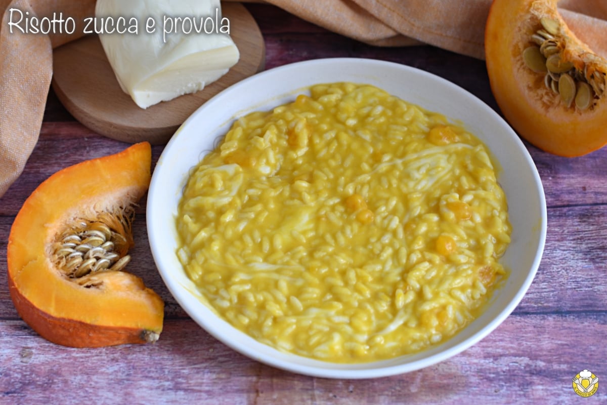 Pumpkin and Provola Risotto