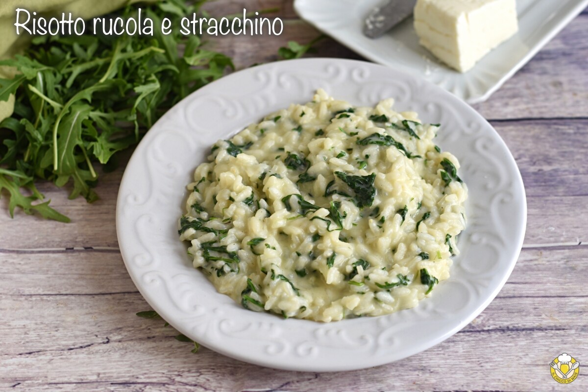 Arugula and Stracchino Risotto