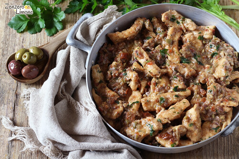 Creamy Chicken Strips